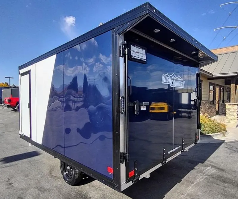 2026 High Country 8X12 / 8.5X12 Enclosed Snowmobile Trailer All Alum 