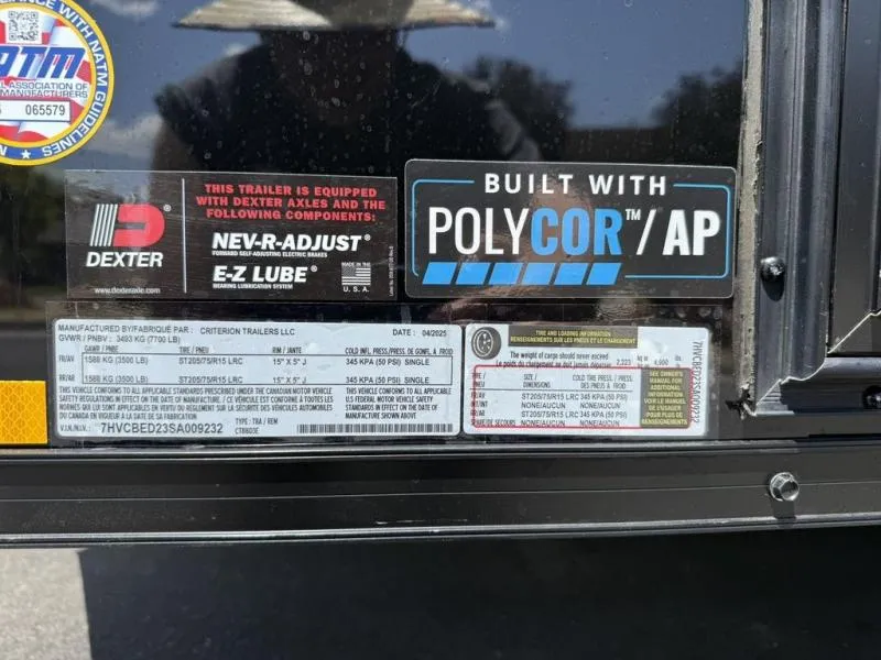 new Cargo (Enclosed) Trailers Criterion  for sale, in Draper, UT Thumbnail 57