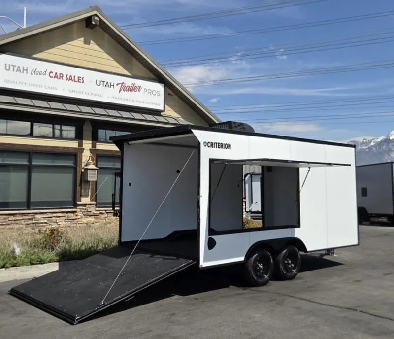 2026 Criterion 8X16 / 8.5X16 .080 Aluminum Polycor Enclosed Conce