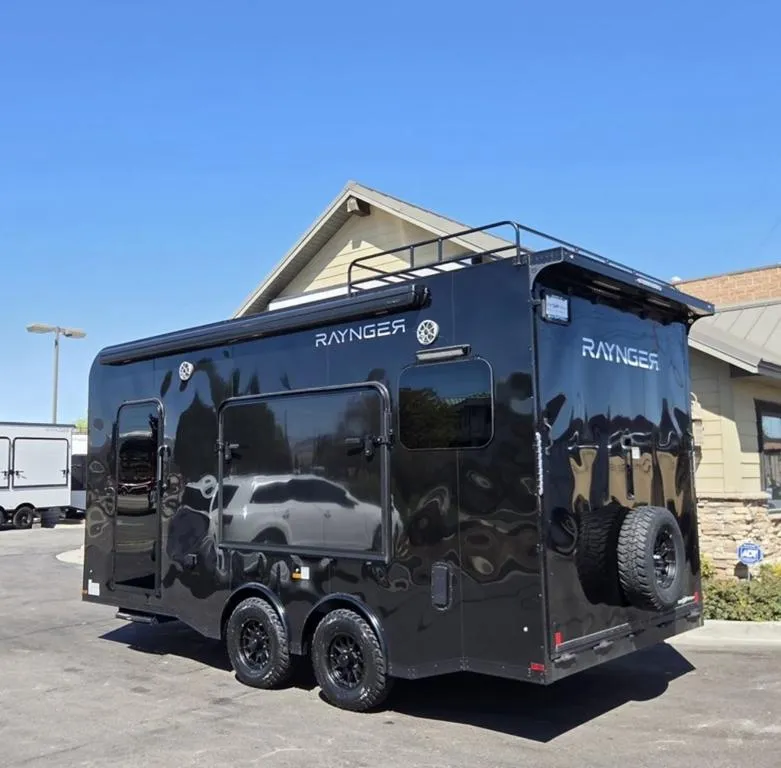 2026 Raynger 8X18 / 8.5X18 10K Toy Hauler Travel Trailer Fridge 