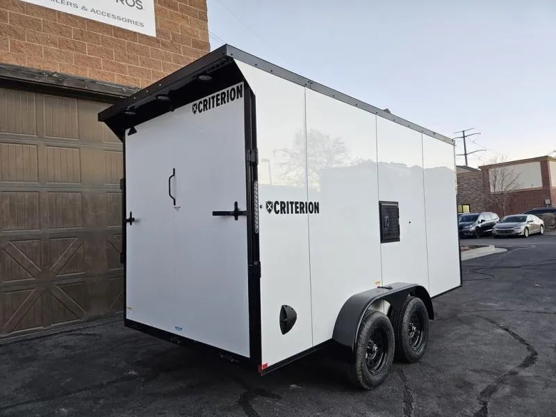 2026 Criterion 7x14 .080 Aluminum Exterior Enclosed Cargo Trailer 