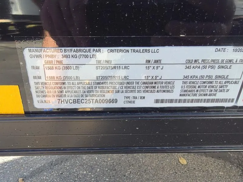 new Cargo (Enclosed) Trailers Criterion  for sale, in Draper, UT Thumbnail 8