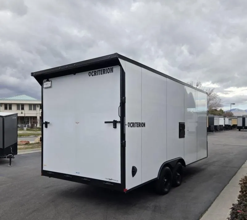 2026 Criterion 8X18 / 8.5X18 .080 Aluminum Exterior Enclosed Carg 