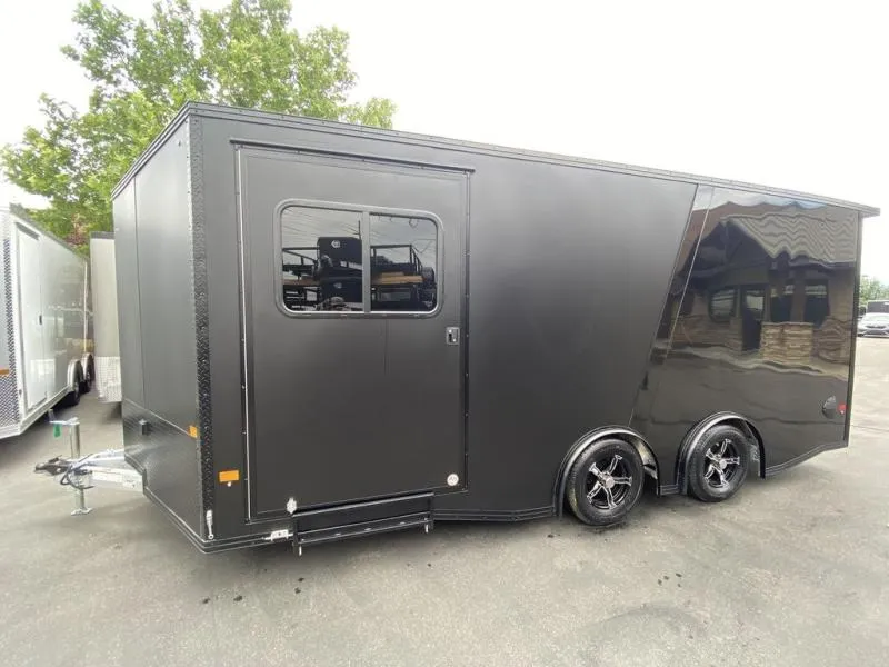 2026 Xpress 8X18 / 8.5X18 BLACKOUT PREMIUM UTV Enclosed Cargo  