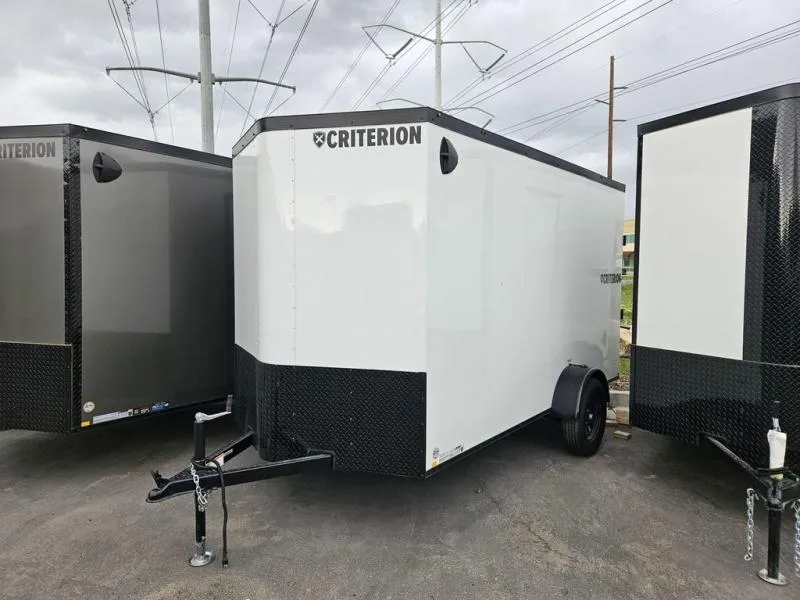 2025 Criterion 7X12 UTV/ATV/Cargo Pkg Enclosed Cargo Trailer 
