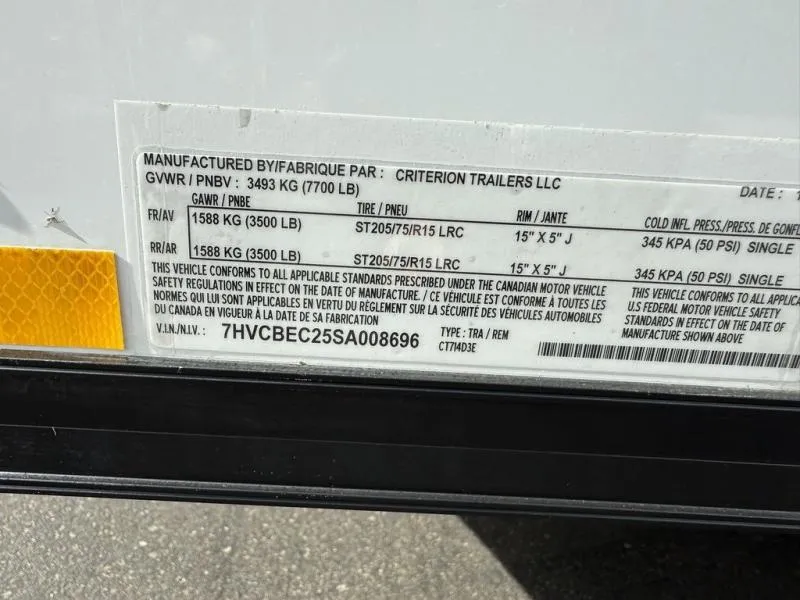 new Cargo (Enclosed) Trailers Criterion  for sale, in Draper, UT Thumbnail 36