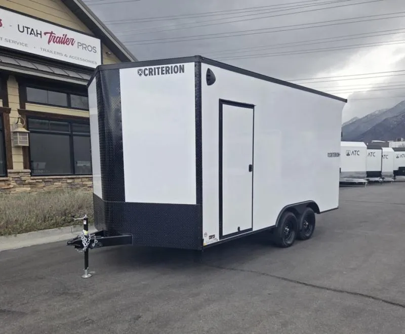 2026 Criterion 8X18 / 8.5X18 .080 Aluminum Exterior Enclosed Carg 