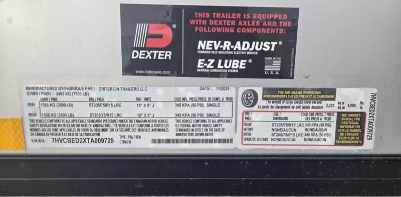 new Cargo (Enclosed) Trailers Criterion  for sale, in Draper, UT Thumbnail 25