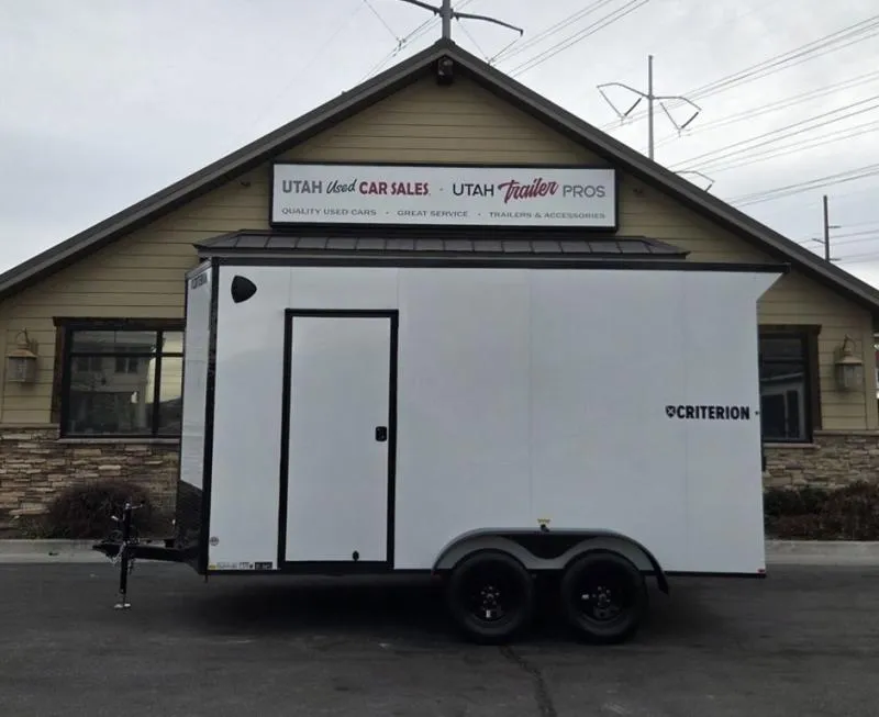 2026 Criterion 7X14 .080 Aluminum Exterior Enclosed Cargo Trailer 