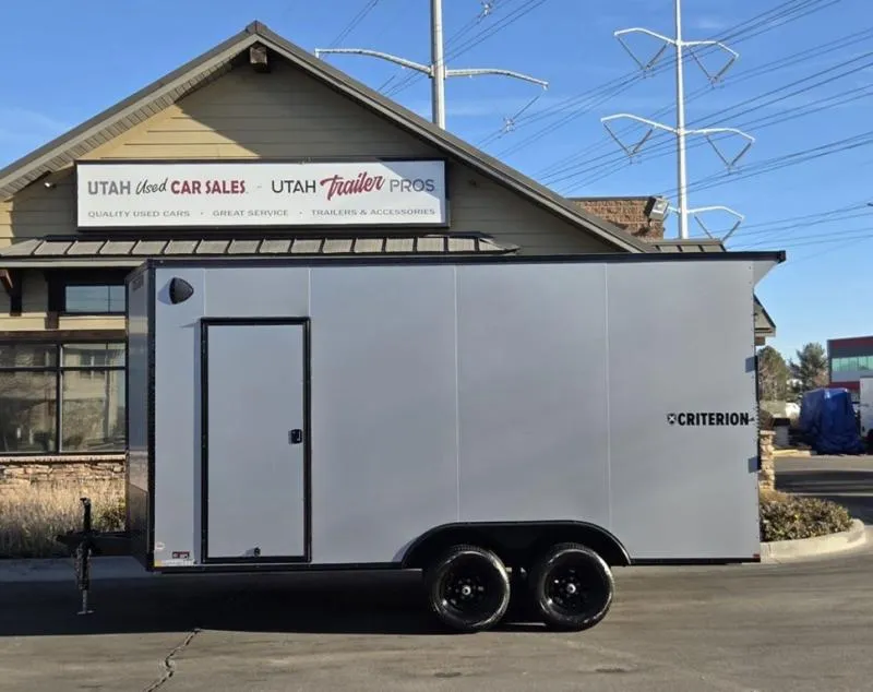 2026 Criterion 8X16 / 8.5X16 10K Axles .080 Aluminum Polycor Encl 