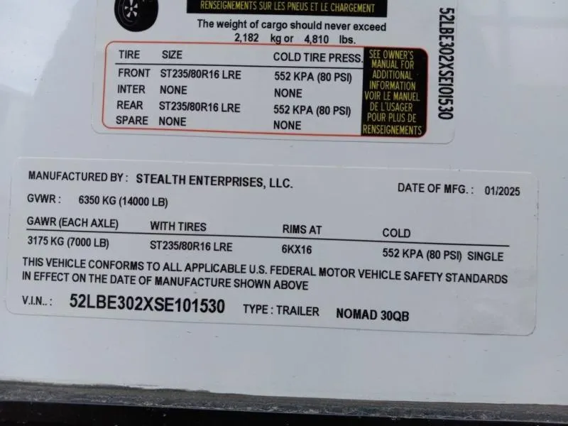 new Toy Haulers Stealth Trailers  for sale, in Draper, UT Thumbnail 107