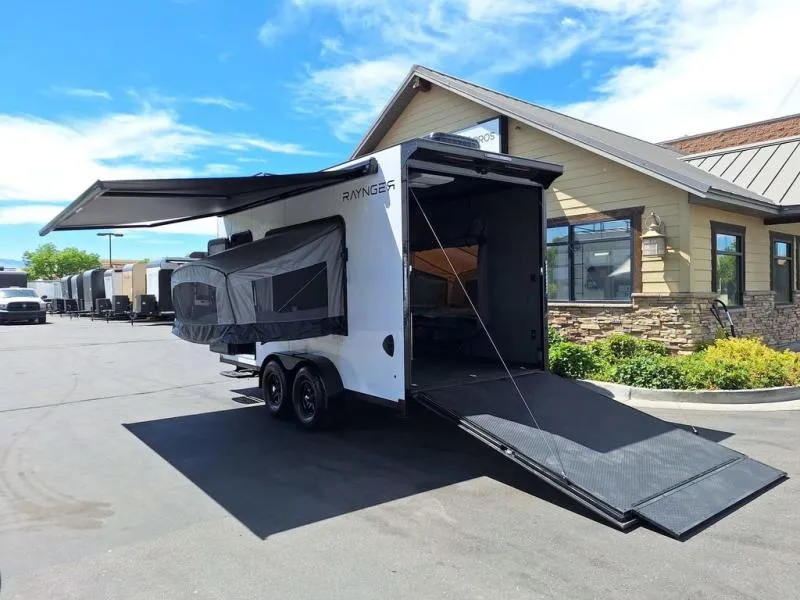 2026 Raynger Raynger 7x16 Toy Hauler Camper Enclosed Cargo UTV/ 