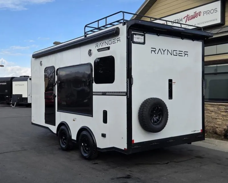 2026 RAYNGER 8X18 / 8.5X18 Toy Hauler Travel Trailer 10K Bumper 