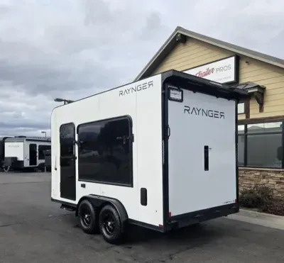 2026 Raynger 7X14 / 7.5X14 Off Road Toy Hauler Travel Trailer, Insulated, A/C, Heat