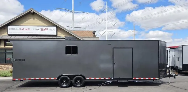 2026 Criterion 8X30 / 8.5X30 Toy Hauler Travel Trailer Living Qua 