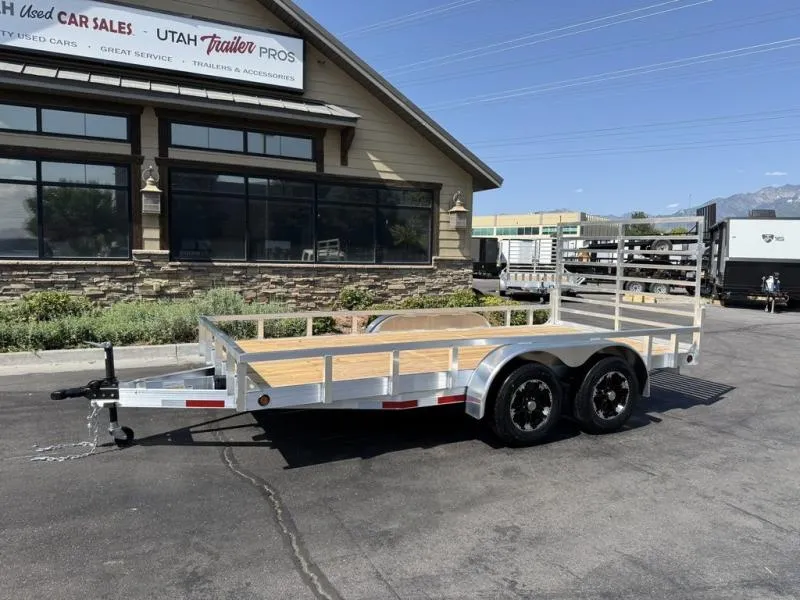 2026 Baughman 7X14 Tandem UTV/ATV/Utility Aluminum Trailer 