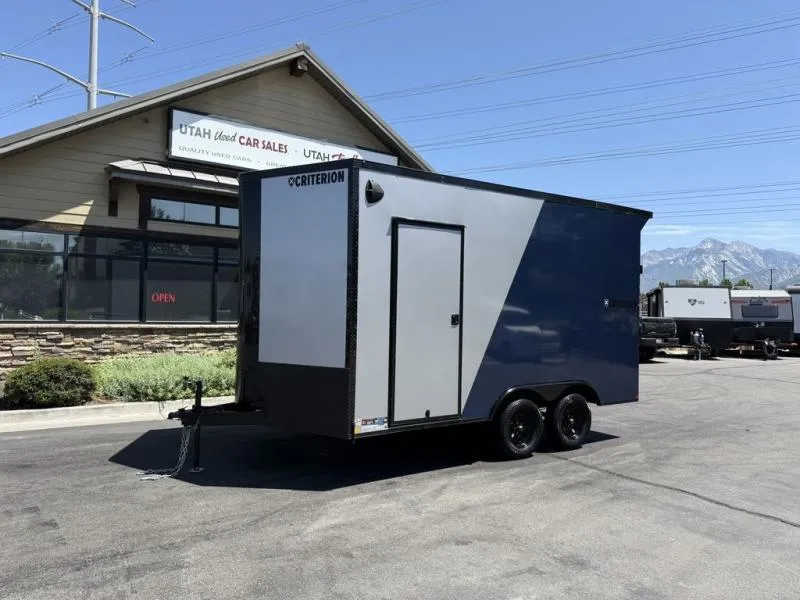 2025 Criterion 8X14 / 8.5X14 .080 Aluminum Exterior Enclosed Carg 