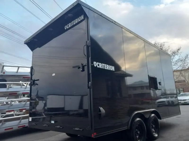 2026 Criterion 8x16 / 8.5x16 .080 Aluminum Exterior Enclosed Carg 