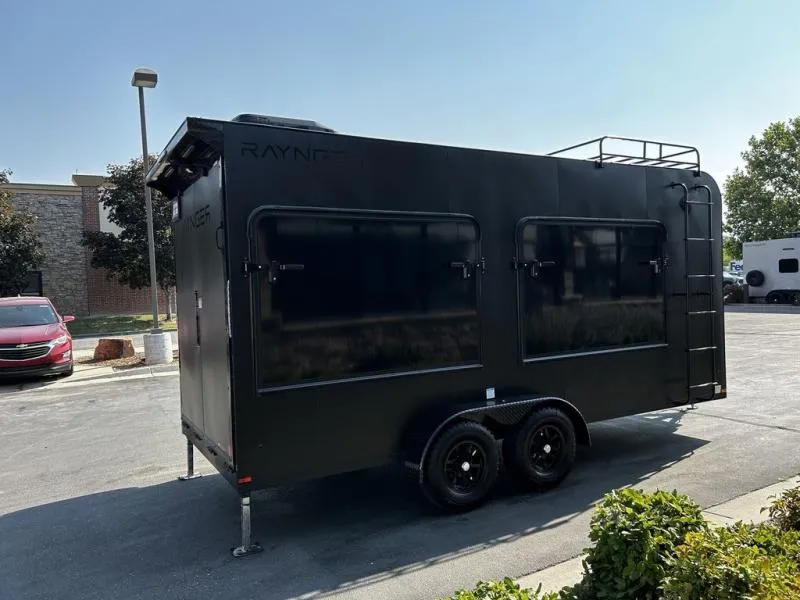 2026 Raynger 7x18 off road toy hauler enclosed cargo camper utv 