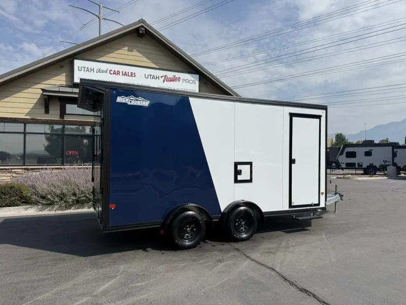 2026 High Country 7X16 / 7.5X16 Enclosed Cargo All Aluminum Escape D 