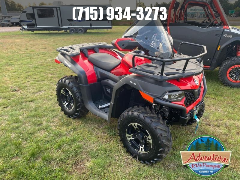 2022 CF MOTO 500 ATV WITH FRONT WINDSHIELD AND FRONT RACK EXTENDER 2022 CF MOTO 500 ATV WITH FRONT WINDSHIELD AND FRONT RACK EXTENDER