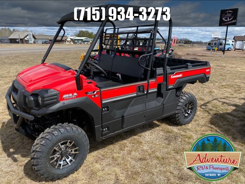 2022 Kawasaki MULE PRO-FX EPS LE with front brush guard, rear bumper, skid plate 2022 Kawasaki MULE PRO-FX EPS LE with front brush guard, rear bumper, skid plate