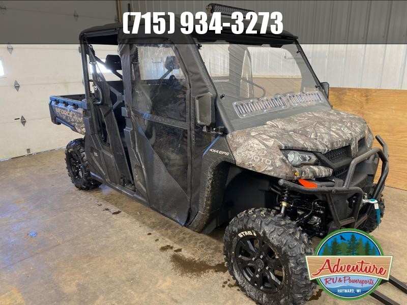 2022 CF MOTO 1000 XL Utility Side-by-Side (UTV) WITH HEAT AND DEFROST, HEATED SEATS, LIGHT BAR, FRONT CAB ENCLOSURE, VENTED FRONT WINDSHIELD AND SNOW PLOW 2022 CF MOTO 1000 XL Utility Side-by-Side (UTV) WITH HEAT AND DEFROST, HEATED SEATS, LIGHT BAR, FRONT CAB ENCLOSURE, VENTED FRONT WINDSHIELD AND SNOW PLOW
