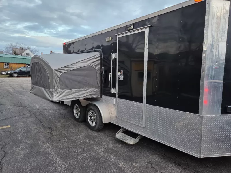 2015 7'x16' V-nose custom built Toy Hauler