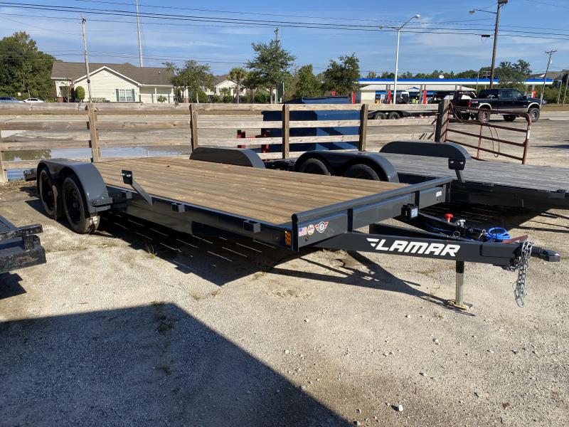 2023 Lamar Trailers 83x20 7k Car Hauler Bayou Trailers Utility, Flatbed & Car Trailers in