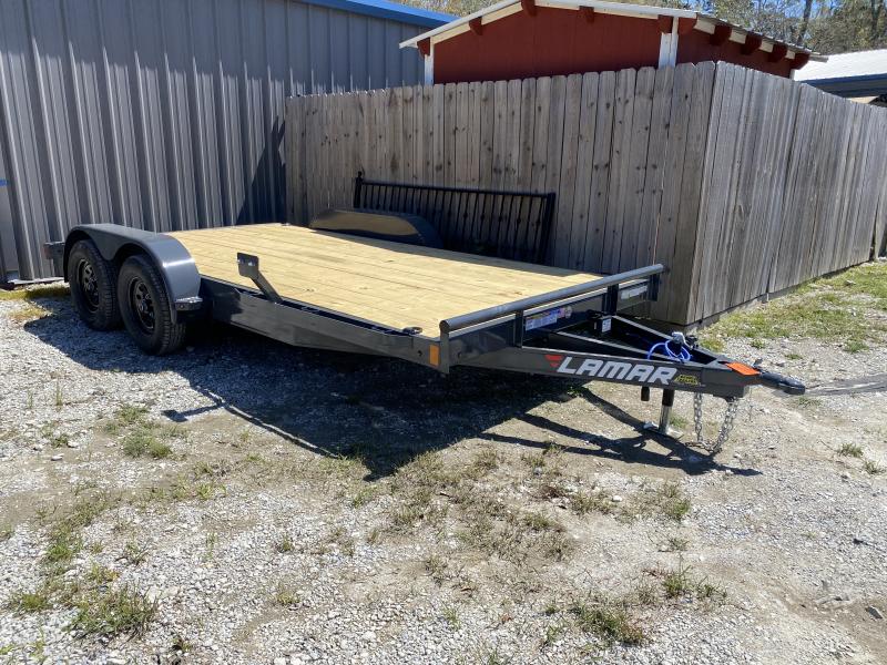 2022 Lamar Trailers 83x16 Econo CH 7k Flatbed Trailer Bayou Trailers