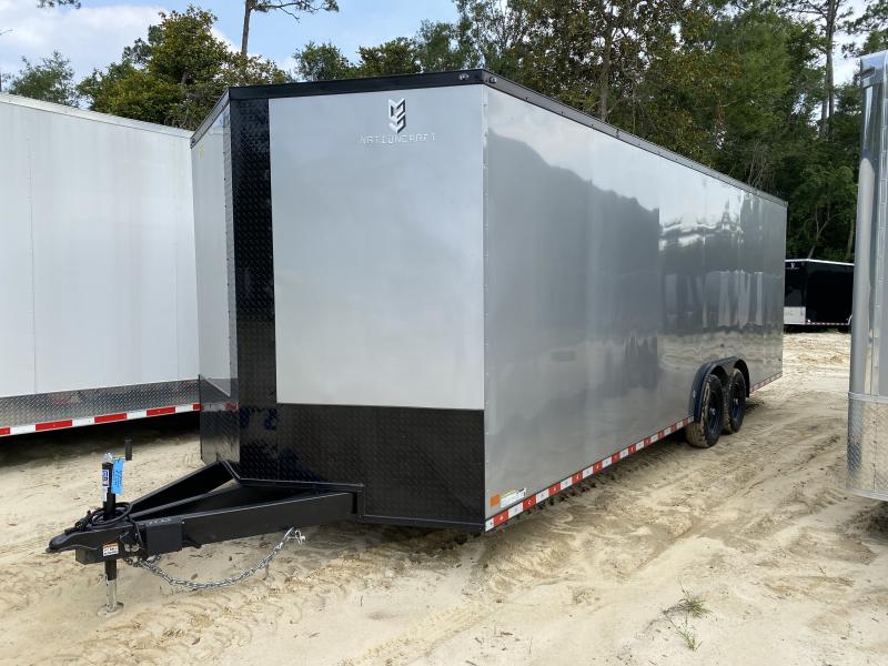 2023 NationCraft Trailers 8.5x16TA Cargo / Enclosed Trailer Bayou