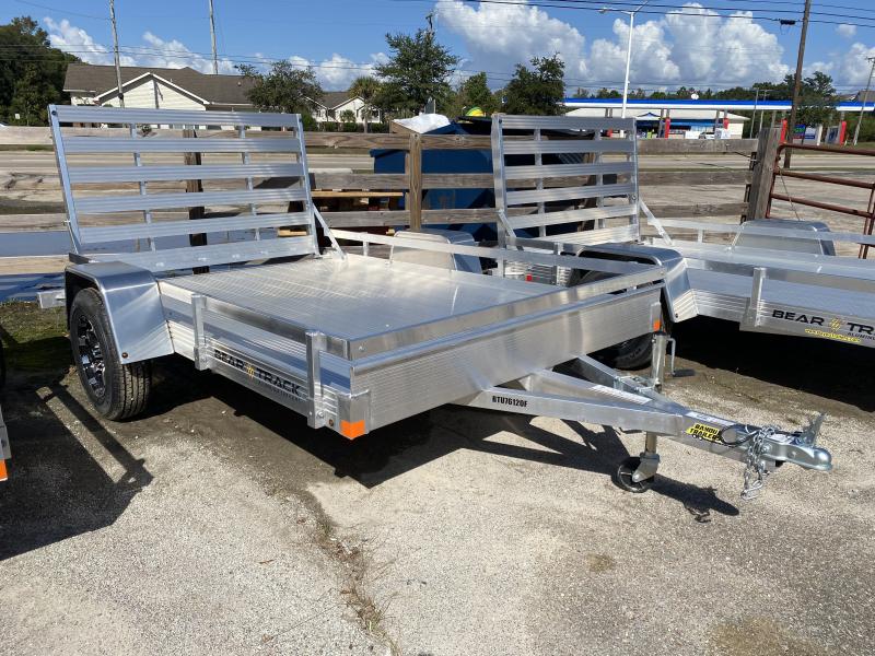 2023 Bear Track Products 7x14 Aluminum Utility Trailer Bayou Trailers