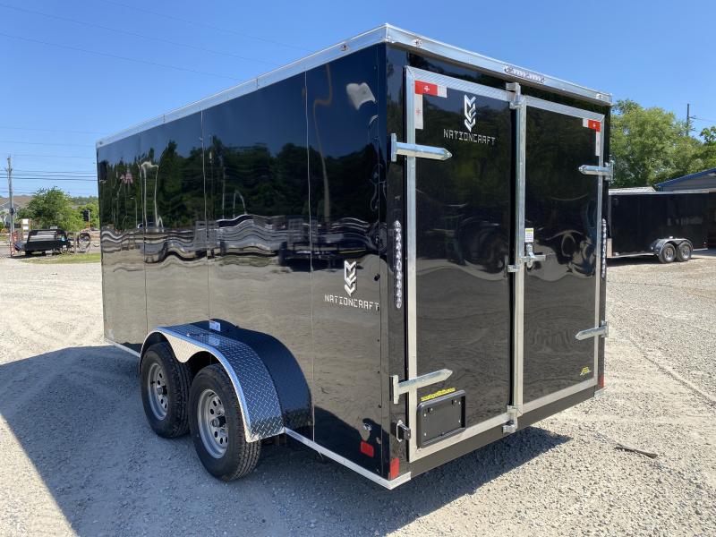2023 NationCraft Trailers 8.5x20TA Cargo / Enclosed Trailer Bayou Trailers Utility, Flatbed