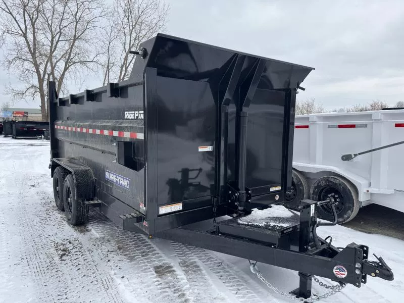 2026 Sure-Trac 7'X14' 14K TELESCOPIC Dump Trailer