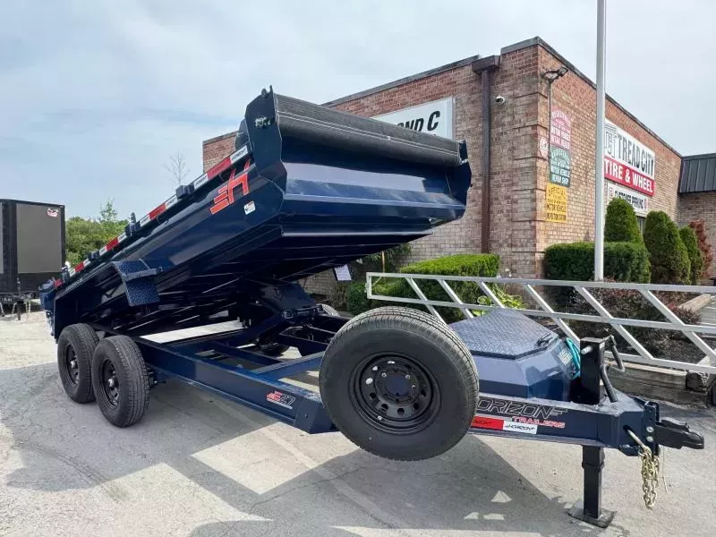 2026 Horizon Trailers 7'X14' 14K Dump Trailer