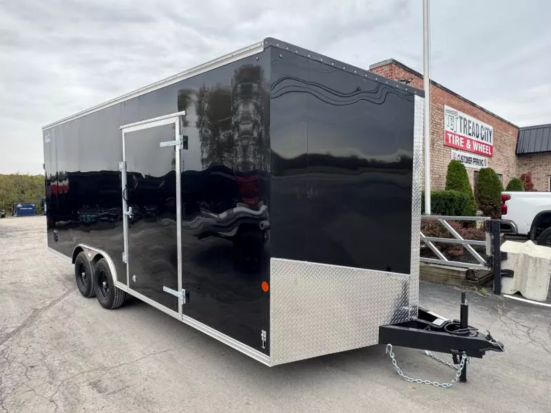 2026 Car Mate Trailers 8.5'X20'+6" EXTRA HEIGHT 10K W/RAMP Cargo / Enclosed Trailer