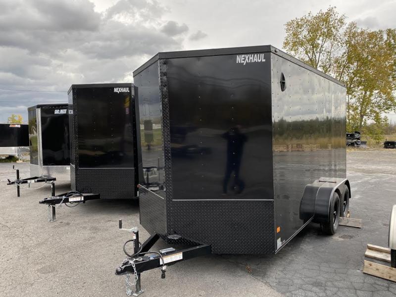 2021 Nexhaul 7X14 +12" Blackout Pkg Enclosed Trailer WNY Trailer