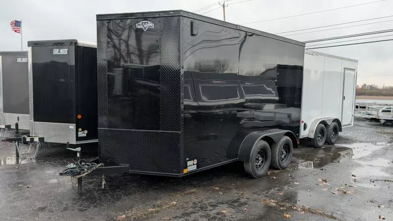 2026 Diamond Cargo 7'X12'+12" EXTRA HEIGHT SINGLE AXLE ENCLOSED TRAILER 
