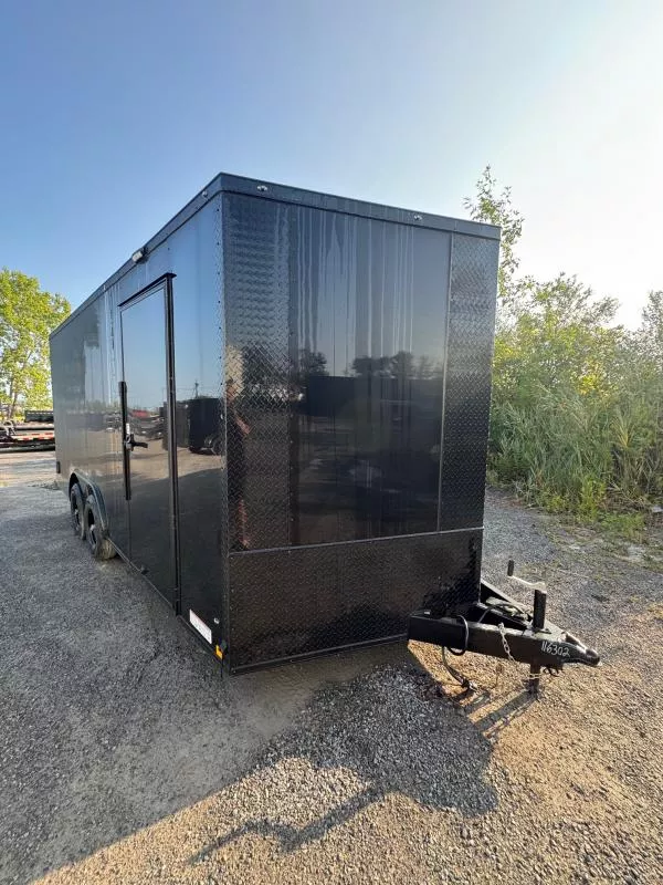 2026 Diamond Cargo 7'X18'+12'' EXTRA HEIGHT W/RAMP Cargo / Enclosed Trailer