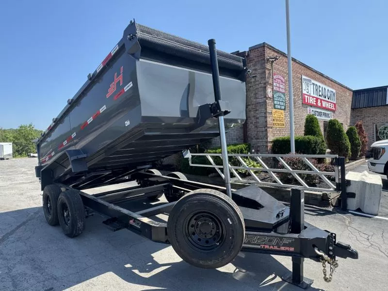 2025 Horizon Trailers 7'X14' 14K W/42" SIDES Dump Trailer