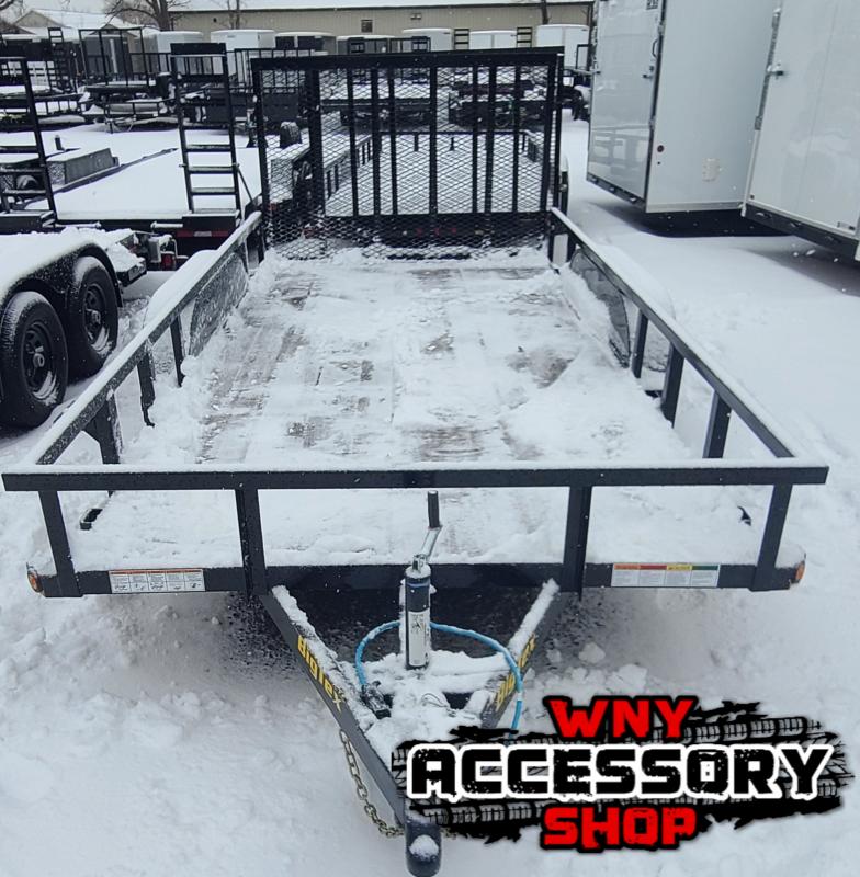 2023 Big Tex Trailers 6.5X14 SINGLE AXLE UTILITY TRAILER W/REAR MESH