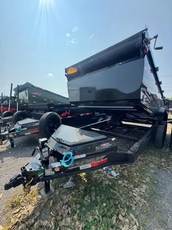 2026 Horizon Trailers 7'X14' 14K "LZ7" W/42" HIGH SIDES & SPARE Dump Trailer