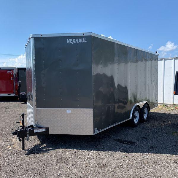 2022 NEXHAUL 8.5X16 10K W/ 7FT INTERIOR ENCLOSED CARGO TRAILER 2022 NEXHAUL 8.5X16 10K W/ 7FT INTERIOR ENCLOSED CARGO TRAILER