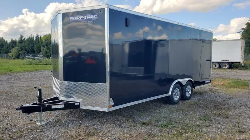 2026 Sure-Trac 8.5X20 10K W/RAMP Cargo / Enclosed Trailer