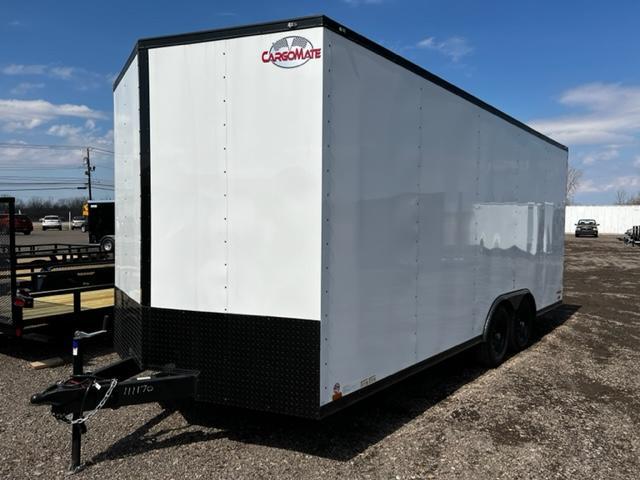 CARGO MATE 8.5X20 BLACKOUT ENCLOSED TRAILER 10K GVW W/ EXTRA 12" HEIGHT CARGO MATE 8.5X20 BLACKOUT ENCLOSED TRAILER 10K GVW W/ EXTRA 12" HEIGHT