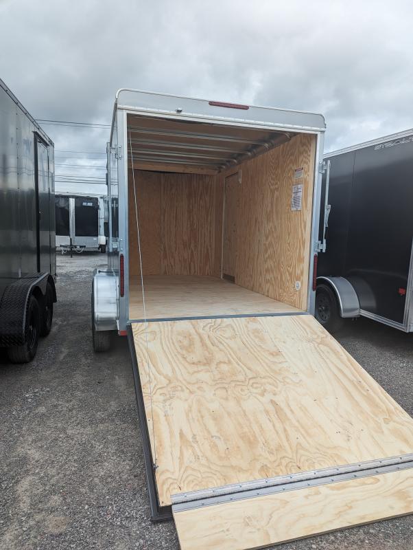 2023 Car Mate Trailers 7X12+6 7K EXTRA HEIGHT ENCLOSED TRAILER WITH