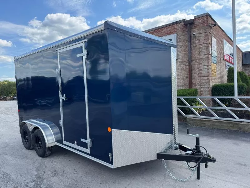 2026 Car Mate Trailers 7'X14'+12" EXTRA HEIGHT 7K W/RAMP Cargo / Enclosed Trailer