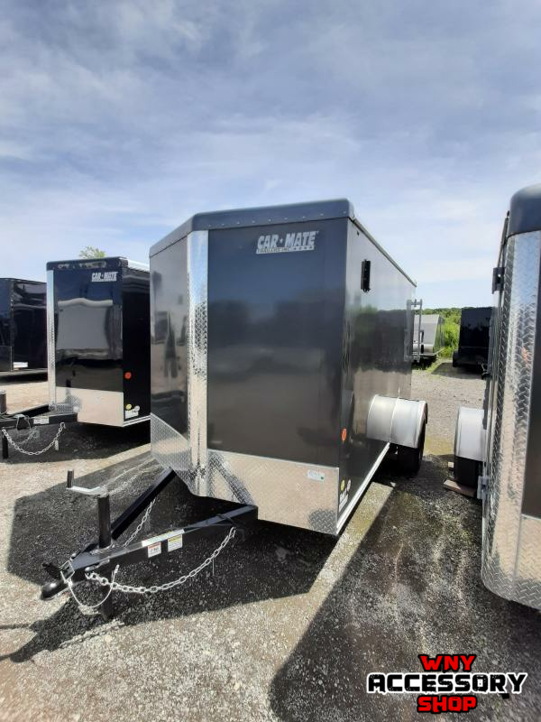 Car Mate Trailers 6X10 3K ENCLOSED TRAILER W/REAR RAMP DOOR 1738257750