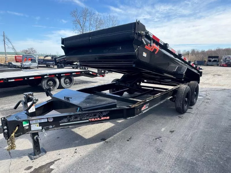 2025 Horizon Trailers 7X14 14K Dump Trailer