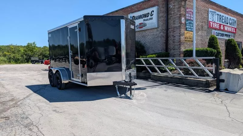 2025 Car Mate Trailers 7X12+6 7K RAMP DOOR  Cargo / Enclosed Trailer